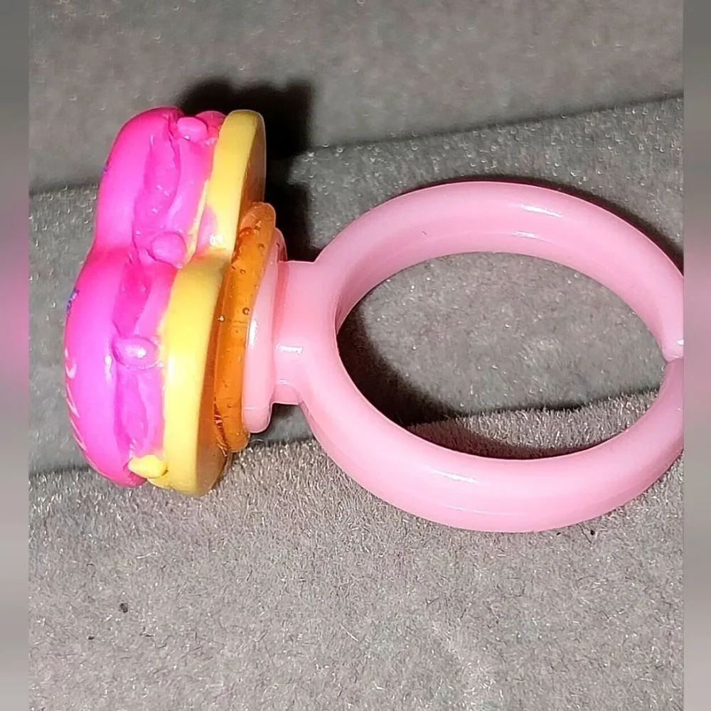 Super cute girls cartoon adjustable ring